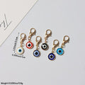 Mini Gold Tone Evil Eye Lobster-Clasp Charms in Six Colors view 4