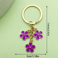 Rose, Sunflower and Blossom Charm Keychains in 23 Pictured Variations for Bags and Keys view 11