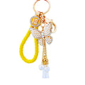 Pearl Butterfly Tassel Keychains in Four Colors plus Assorted Option view 5