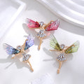 Gold Tone Silver Tone Dragonfly Crystal Three Designs Metal Brooch Pin view 3