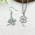 Antique Silver Four-Leaf Clover Metal Charms with 12 Listed Options view 4
