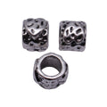 Heart Large-Hole Bead In Antique Silver For Jewelry Making view 4