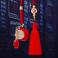 Mixed Crystal Cherry Apple Cabbage Mahjong and Fish Car Hangers view 7