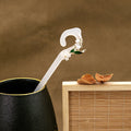 Green Resin Lily of the Valley Flower Hair Stick Pin view 2
