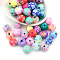 Colorful Polymer Clay Beads In 3 Styles For Jewelry Making view 3