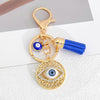 Gold Eye Bead Tassel