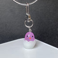 Glow in the Dark Hatching Chick Clip Keychains in Six Colors view 4