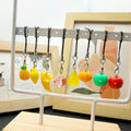 Orange Segment Yellow Pumpkin and Red Pepper Phone Straps for Accessory Making view 2
