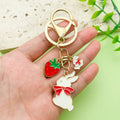 Cat Charm Keychains in 19 Pictured Variations for Bags and Keys view 2
