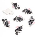 Polished Silver Gold Decorative Alloy Charms in 6 Styles view 6