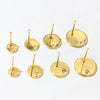 Plated Gold 12 mm