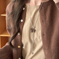 Horse Pendant Long Necklaces in Three Color Styles view 4