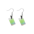 Mini Bubble Tea Cup Dangle Earrings Six Color Drink Charms view 8