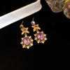 Purple Oval Drops