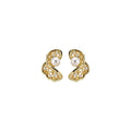 Filigree Butterfly And Crystal Stud Earrings Fashion Jewelry view 5