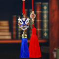 Lion Dance Head Tassel Ornaments in Four Colors plus Tassel Only Option view 2
