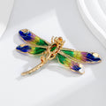 Dragonfly Enamel Two Designs Metal Brooch Pin for Jackets and Lapels view 4