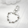 Antique Silver Keychain