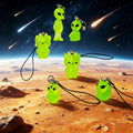Glow Green Alien, Duck and Cat Phone Strap Charms in Twenty-One Options view 3