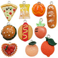 Clear Strawberry Glossy Charms with 9 Listed Options view 12
