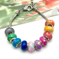 Yellow Round Bead Metal Beads for Jewelry and Craft Projects view 3