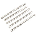 Jewelry Extension Chains with Teardrop Ends in Mixed Finishes view 3