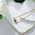 Gold Slider Blue Forget-Me-Not Resin Bracelets Ten Shapes view 9