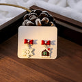 Twenty-Two Christmas Character Asymmetrical Earrings view 3