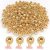 Gold-Tone Round 3.5mm