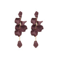 Petal Sequin Cascade Drop Earrings Available in Five Colors view 5