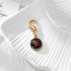 Black Red Flower