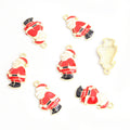 Christmas Santa Snowman Tree and Candy Enamel Alloy Charms view 6