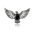 Eagle Brooch In 2 Styles With Polished Metal And Decorative Details view 5