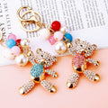 Balloon Bear Keychains in Blue Pink and Assorted Color Options view 3