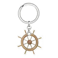 Acrylic Nautical Keychain Six Styles Ship Wheel Anchor view 6
