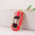 Rhinestone Car Keychain With Split Ring And Lobster Clasp, 7 Options view 2