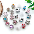 Silver-Tone Heart and Butterfly Metal Beads with 17 Listed Options view 2