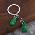 Boxing Glove Keychain With Two Charms In 10 Color Styles view 12