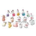 Flocked Alpaca Sheep Phone Strap Charms Lobster 14 Styles view 5