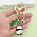 Panda Charm Keychains Featuring White Panda Across 45 Pictured Variations view 2