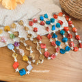 Colorful Shell And Starfish Beaded Necklaces With Decorative Accents view 2