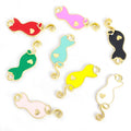Polished Gold Silver Heart Alloy Pendant Components in 16 Styles view 4