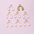 Headphone Enamel Alloy Charms in Seven Color Options view 3