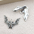 Metallic Bat Metal Charms with 7 Listed Options for DIY Jewelry Making view 6