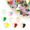 Polished Gold Silver Heart Alloy Jewelry Pendants in 16 Styles view 1