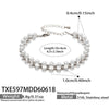 Silver Pearl Bracelet