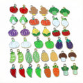 Colorful Enamel Vegetable Charms in Forty Two Small Designs view 1