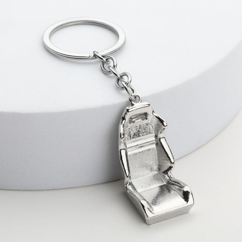 Creative Car Seat Metal Keychain Zinc Alloy Gift Keychain