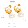 Gold Dual Pearl