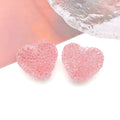 Nine-Color Translucent Gummy Heart Acrylic Bead Collection view 10